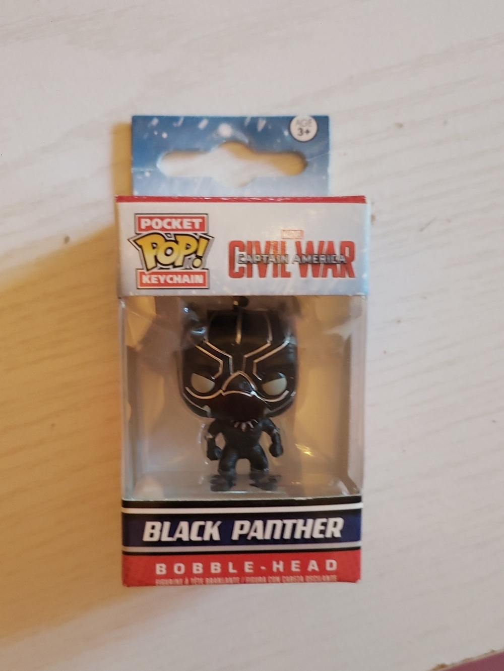 Black Panther Pocket Pop Keychain
